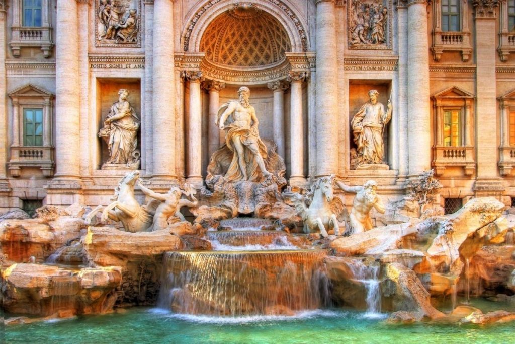 TOP 10 atrakcji w Rzymie - Fontanna di Trevi