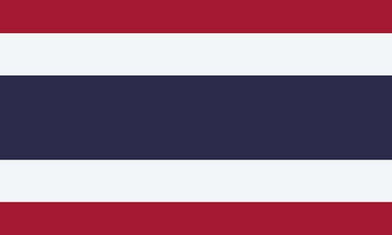 Flaga Tajlandii - Noclegi u Polaków