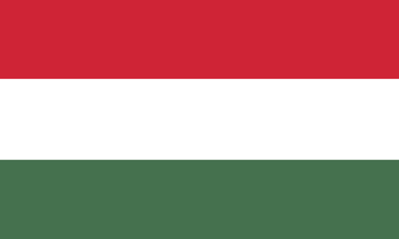 Noclegi u Polaków na Węgrzech - flaga